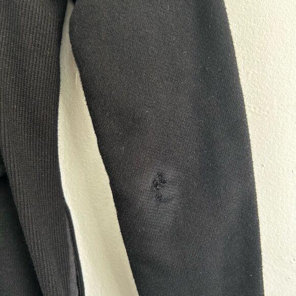 Standard James Perse Black Jacket Size 0 Classic Quiet Luxury Neutral Minimalist - Picture 9 of 10